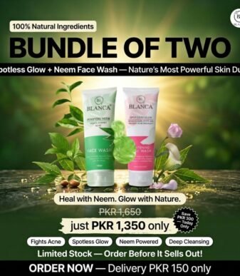 Neem Face Wash + Spotless Glow Face Wash | Bundle of Two | PKR 1,350